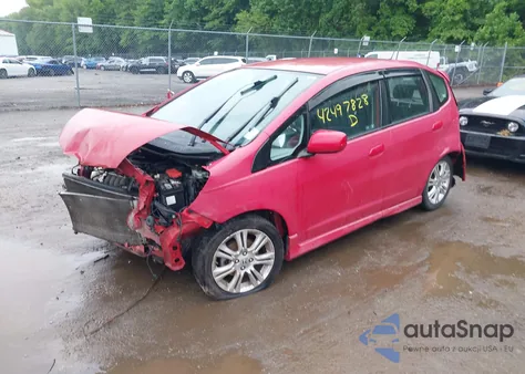 2009 Honda Fit Sport z USA, uszkodzony, nr VIN JHMGE88429S004394